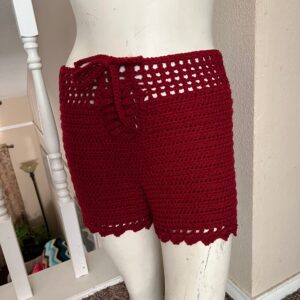 Mesh Shorts Crichet Handmade