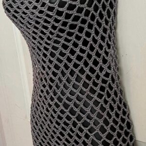 Mesh Dress/Coverup Crochet Handmade