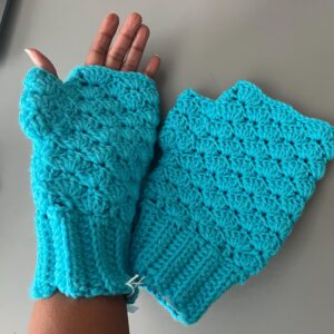 Fingerless Mittens/Gloves /Wrist Warmers Crochet Handmade