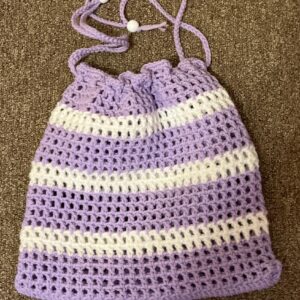 Mesh Pouch  Bag Crochet Handmade